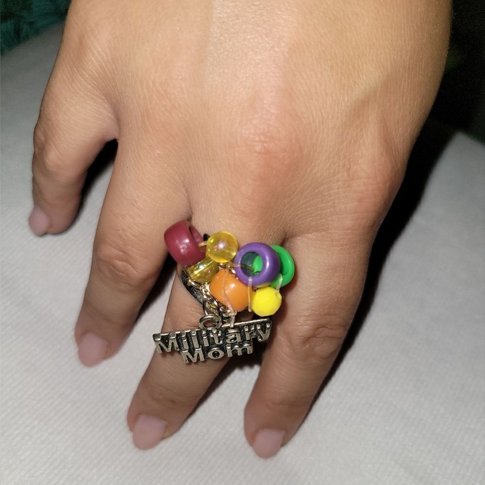 Military mom ring 💍 😍 adjustable - Picture 2 of 8